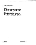 Tapa de Svensk litteratur 1870-1970