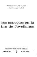 Tapa de Tres aspectos en la obra de Jovellanos