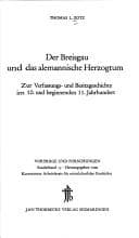 Tapa de Der Breisgau und das alemannische Herzogtum