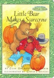 Tapa de Little Bear makes a scarecrow