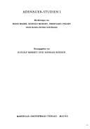 Tapa de Adenauer-Studien