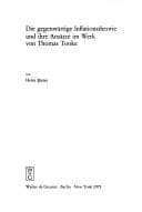 Tapa de Die gegenwärtige Inflationstheorie und ihre Ansätze im Werk von Thomas Tooke