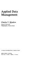 Tapa de Applied data management
