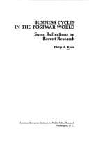 Tapa de Business cycles in the postwar world