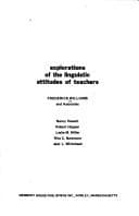 Tapa de Explorations of the linguistic attitudes of teachers