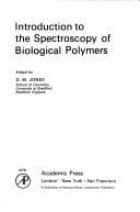 Tapa de Introduction to the spectroscopy of biological polymers