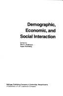 Tapa de Demographic, economic, and social interaction
