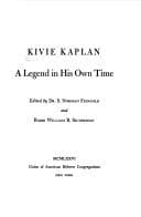 Tapa de Kivie Kaplan