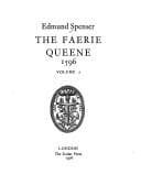 Tapa de The faerie queene, 1596