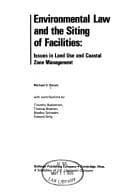 Tapa de Environmental law and thesiting of facilities