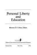 Tapa de Personal liberty and education