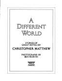Tapa de A different world