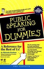 Tapa de Public Speaking for Dummies (--for Dummies (New York, N.Y.).)