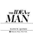 Tapa de The idea of man