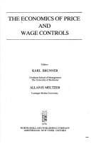 Tapa de The Economics of price and wage controls