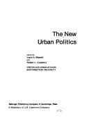 Tapa de The New urban politics