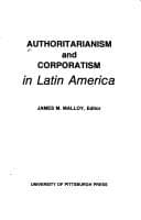 Tapa de Authoritarianism and corporatism in Latin America