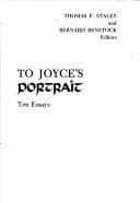 Tapa de Approaches to Joyce's Portrait