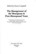 Tapa de The Management of the menopause & post-menopausal years