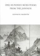 Tapa de One hundred more poems from the Japanese
