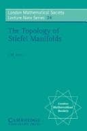 Tapa de The topology of Stiefel manifolds