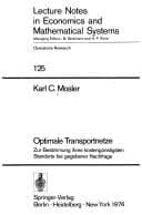 Tapa de Optimale Transportnetze zur Bestimmung ihres kostengünstigsten Standorts bei gegebener Nachfrage