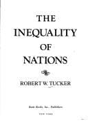 Tapa de The inequality of nations