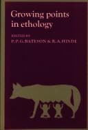 Tapa de Growing points in ethology