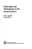 Tapa de Philosophy and methodology in the social sciences