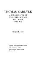 Tapa de Thomas Carlyle