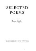 Tapa de Selected poems