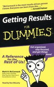 Tapa de Getting Results for Dummies