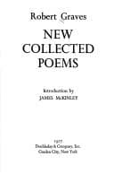 Tapa de New collected poems