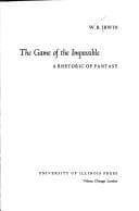 Tapa de The game of the impossible