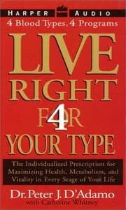 Tapa de Live Right 4 Your Type