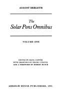 Tapa de The Solar Pons omnibus