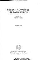 Tapa de Recent advances in paediatrics
