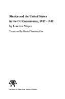 Tapa de Mexico and the United States in the oil controversy, 1917-1942