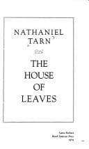 Tapa de The House of leaves