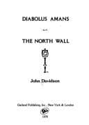 Tapa de Diabolus amans ; The north wall
