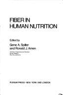 Tapa de Fiber in human nutrition
