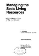 Tapa de Managing the sea's living resources