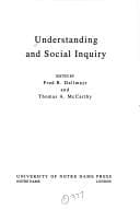Tapa de Understanding and social inquiry