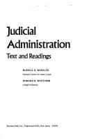 Tapa de Judicial administration