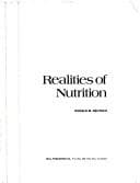 Tapa de Realities of nutrition
