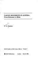 Tapa de Fascist movements in Austria
