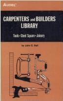Tapa de Carpenters and builders library.