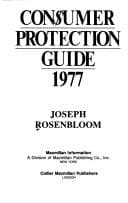 Tapa de Consumer protection guide 1977