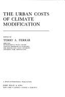 Tapa de The Urban costs of climate modification