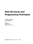 Tapa de Data structures and programming techniques
